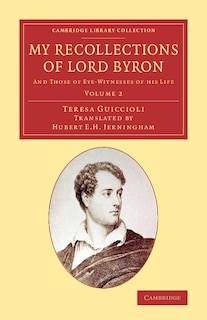 Front cover_My Recollections Of Lord Byron