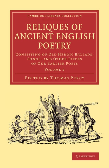 Couverture_Reliques Of Ancient English Poetry