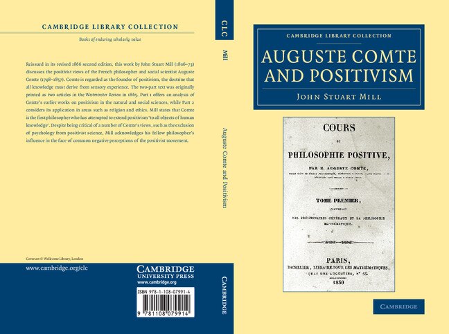 Front cover_Auguste Comte And Positivism