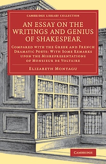 Front cover_An Essay on the Writings and Genius of Shakespear