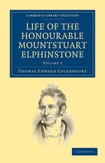 Front cover_Life of the Honourable Mountstuart Elphinstone