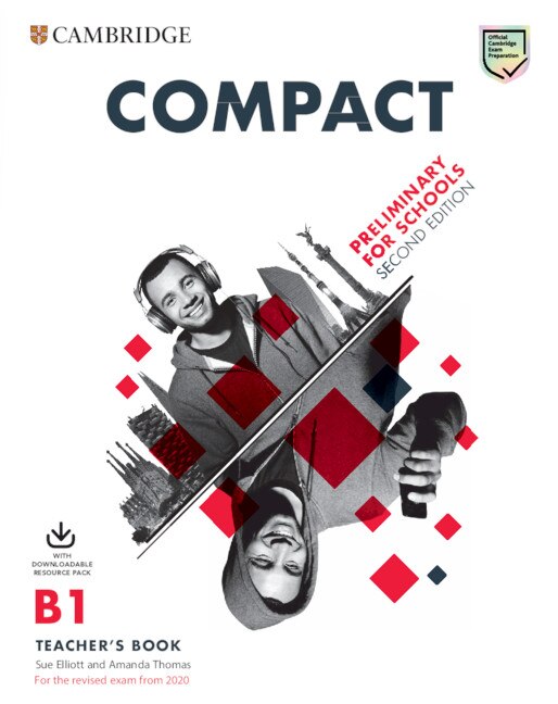 Front cover_Compact Preliminary For Schools Teacher's Book With Downloadable Class Audio And Teacher's Photocopiable Worksheets