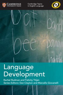 Couverture_Cambridge Topics in English Language Language Development