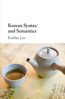 Front cover_Korean Syntax And Semantics