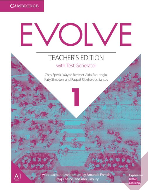 Front cover_Evolve Level 1 Teacher's Edition With Test Generator