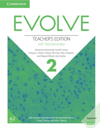 Evolve Level 2 Teacher's Edition With Test Generator