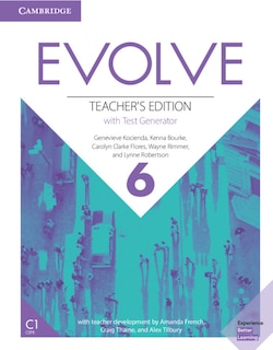 Front cover_Evolve Level 6 Teacher's Edition With Test Generator