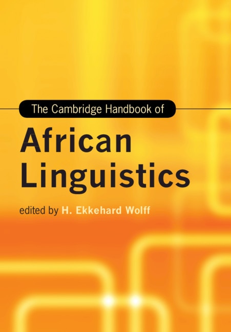 Couverture_The Cambridge Handbook Of African Linguistics
