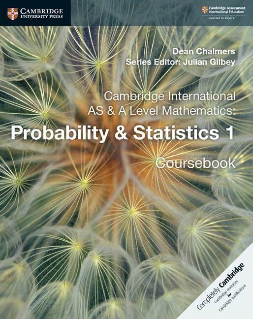 Couverture_Cambridge International AS & A Level Mathematics: Probability & Statistics 1 Coursebook