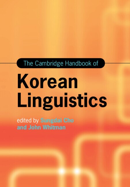 Couverture_The Cambridge Handbook of Korean Linguistics