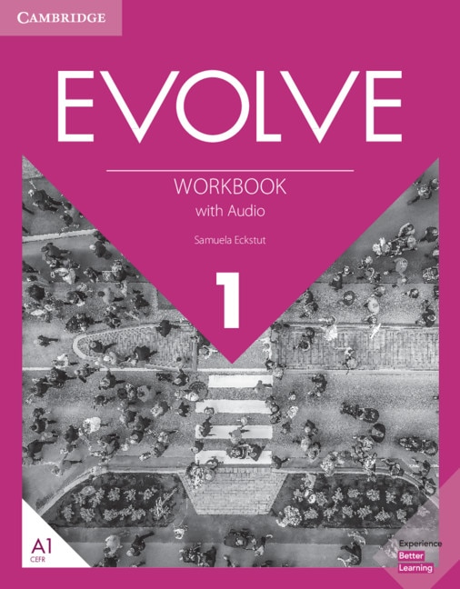Front cover_Evolve Level 1 Workbook With Audio