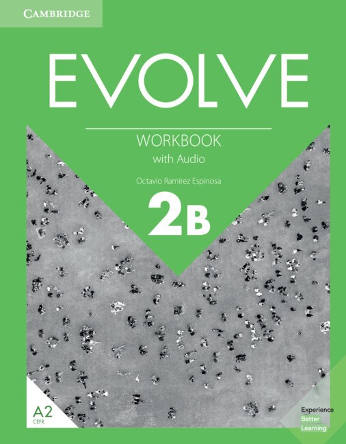 Front cover_Evolve Level 2b Workbook With Audio