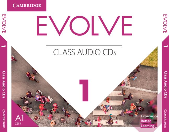 Couverture_Evolve Level 1 Class Audio Cds