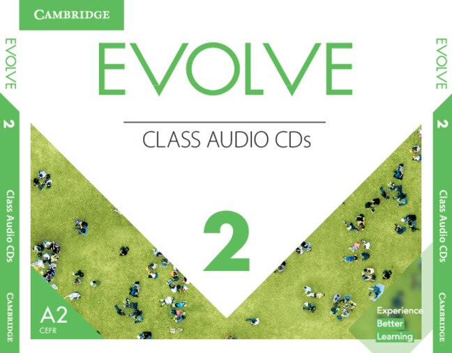 Couverture_Evolve Level 2 Class Audio Cds