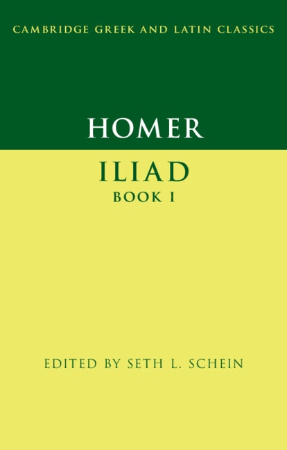Front cover_Homer: Iliad Book I