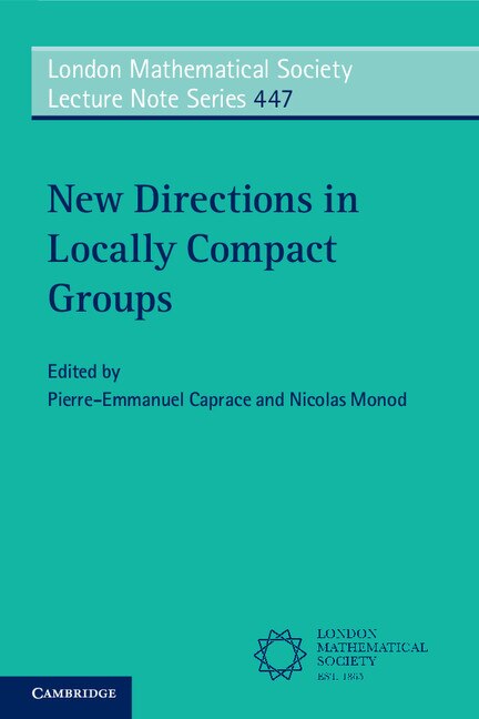 Front cover_New Directions In Locally Compact Groups