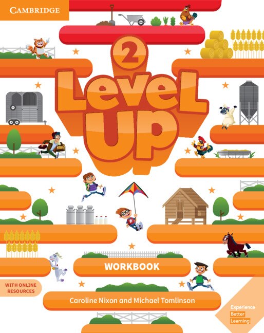 Front cover_Level Up Level 2 Workbook With Online Resources And My Home Booklet