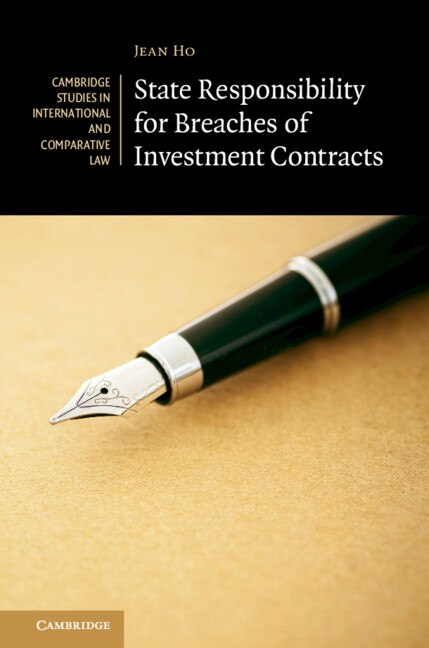 Front cover_State Responsibility For Breaches Of Investment Contracts
