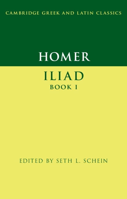 Front cover_Homer: Iliad Book I