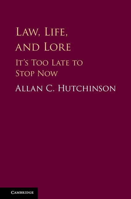 Front cover_Law, Life, And Lore
