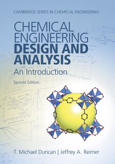 Front cover_Chemical Engineering Design And Analysis