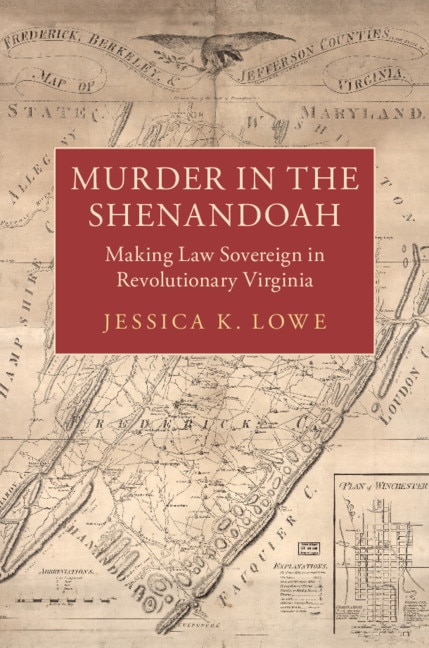 Front cover_Murder In The Shenandoah