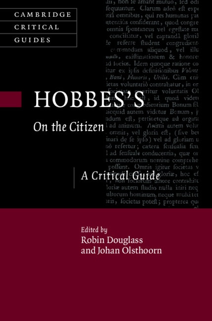 Front cover_Hobbes's On The Citizen