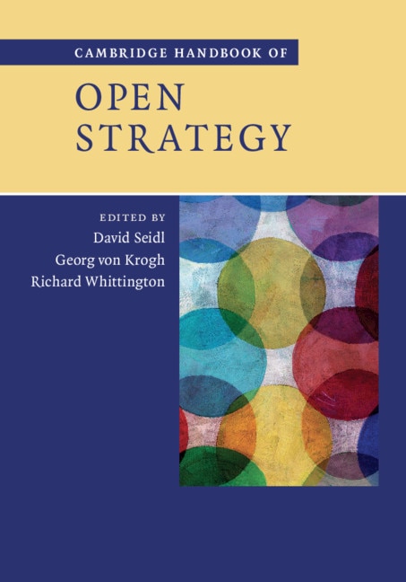 Couverture_Cambridge Handbook Of Open Strategy
