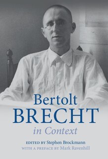 Front cover_Bertolt Brecht In Context