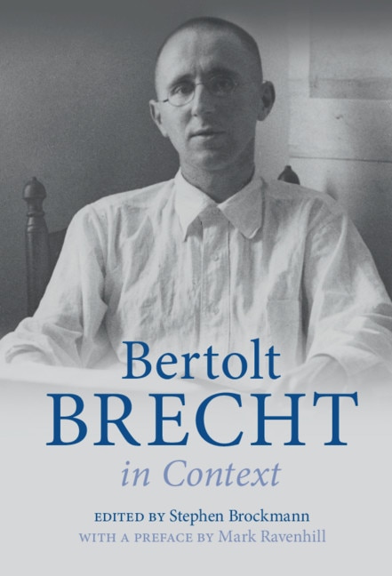 Front cover_Bertolt Brecht In Context
