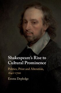 Front cover_Shakespeare's Rise to Cultural Prominence