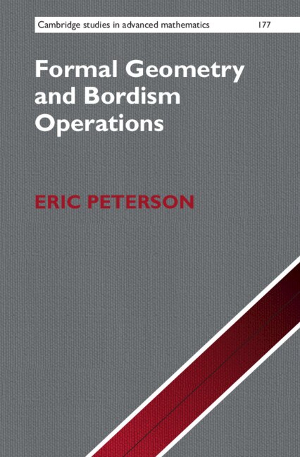 Front cover_Formal Geometry And Bordism Operations
