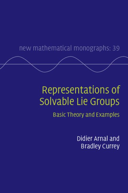Front cover_Representations Of Solvable Lie Groups