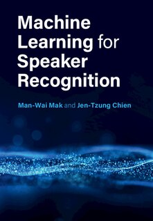 Front cover_Machine Learning For Speaker Recognition