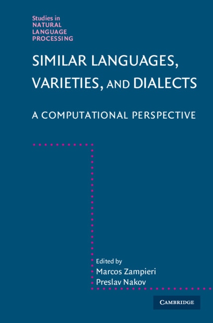 Front cover_Similar Languages, Varieties, And Dialects