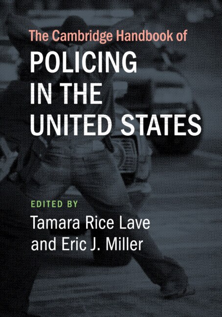 Front cover_The Cambridge Handbook Of Policing In The United States