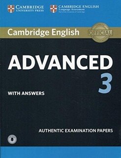 Front cover_Cambridge English Advanced 3 Student's Book With Answers With Audio