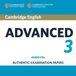 Front cover_Cambridge English Advanced 3 Audio Cds