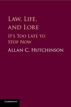 Law, Life, And Lore: It's Too Late To Stop Now