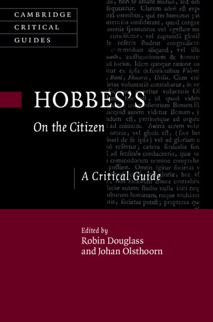 Front cover_Hobbes's On The Citizen