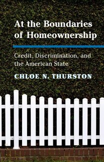 Front cover_At The Boundaries Of Homeownership