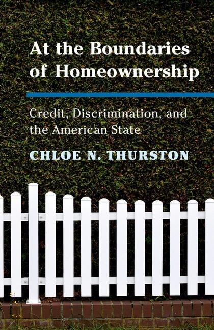 Front cover_At The Boundaries Of Homeownership