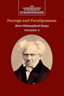 Front cover_Schopenhauer: Parerga And Paralipomena: Volume 2