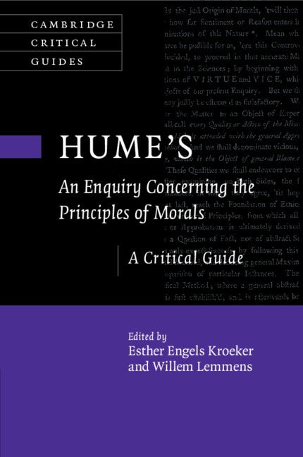 Couverture_Hume's An Enquiry Concerning the Principles of Morals