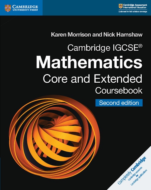 Front cover_Cambridge Igcse® Mathematics Core And Extended Coursebook