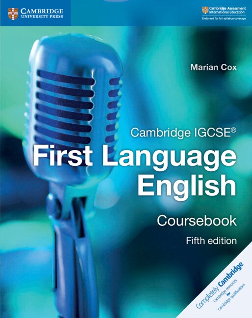 Couverture_Cambridge Igcse® First Language English Coursebook