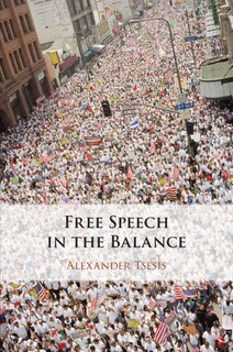 Front cover_Free Speech In The Balance