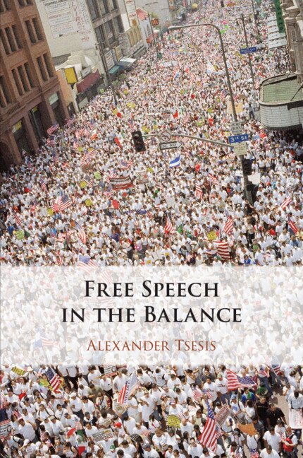 Front cover_Free Speech In The Balance