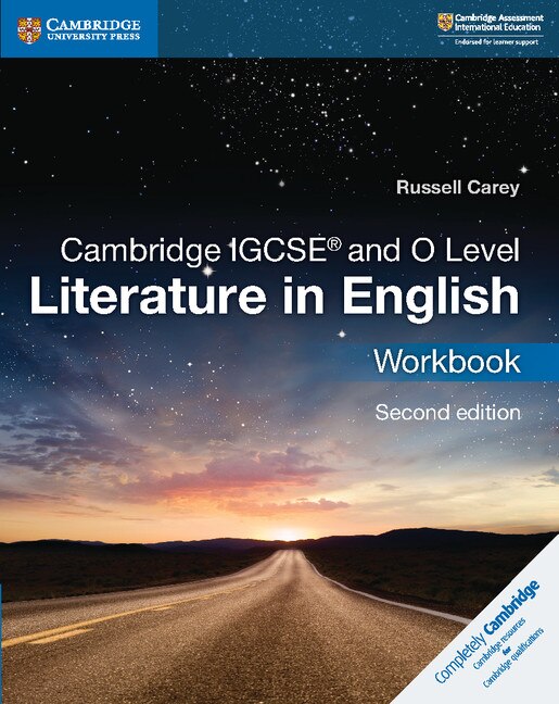 Couverture_Cambridge Igcse® And O Level Literature In English Workbook