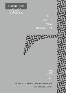 Front cover_The Greek New Testament, Grey Imitation Leather Th512:nt